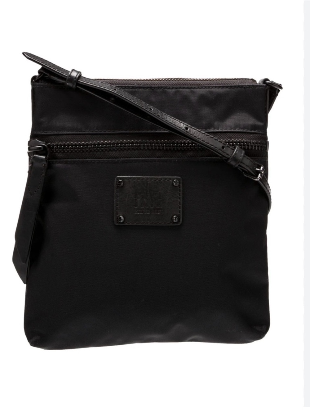 Frye Black Nylon Crossbody Bag